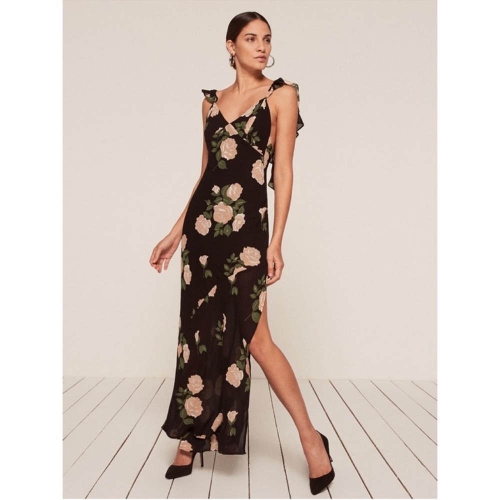 Reformation Ferrara Maxi Dress in Venus